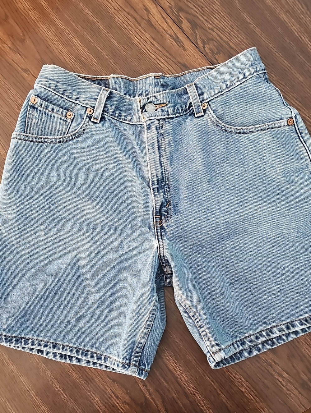Levi's Classic Light Blue Denim Shorts